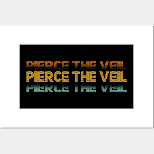 Distressed Vintage - Pierce The Veil Posters and Art